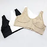 🧡Коригуючий бюстгальтер Ahh Bra Ах Бра S/M/L/XXL, Безшовний ліфчик без кісточок, спортивний топ, фото 3