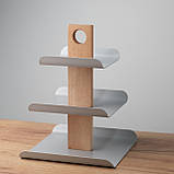 Фруктовниця трьохрівнева сіра, фото 4