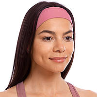 Повязка на голову Zelart CO-9502 цвет темно-розовый sh
