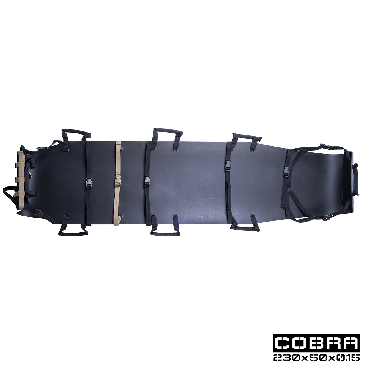 Евакуаційні пластикові ноші волокуші Cobra S полегшені (230см х 50см)
