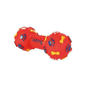 Іграшка для собак Гантель-пищалка з лапами 25см Trixie TX-3363