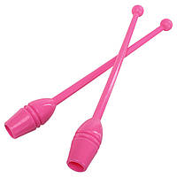 Булавы для художественной гимнастики Lingo GM-4435 цвет светло-розовый sh