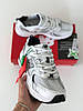 Кросівки New Balance 530 White Silver abzorb Взуття Нью Беленс білі сірі жіночі чоловічі, фото 4