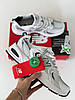 Кросівки New Balance 530 White Silver abzorb Взуття Нью Беленс білі сірі жіночі чоловічі, фото 5