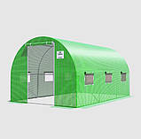 Садова теплиця (парник) 2,5x4x2 м Focus Garden Польща зелена, фото 3
