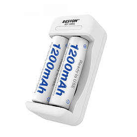 Комплект зарядка та два акумулятора AAA Beston BST-C8001-AA