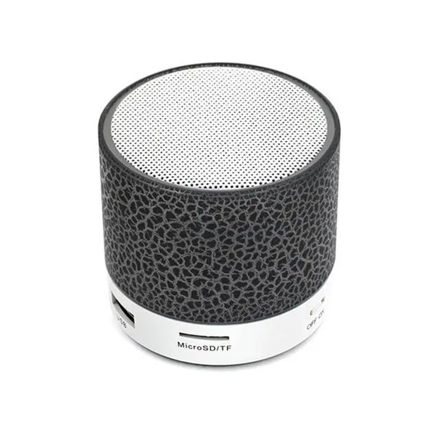 Колонка портативна Bluetooth із підсвіткою чорна AC Prof A9-B
