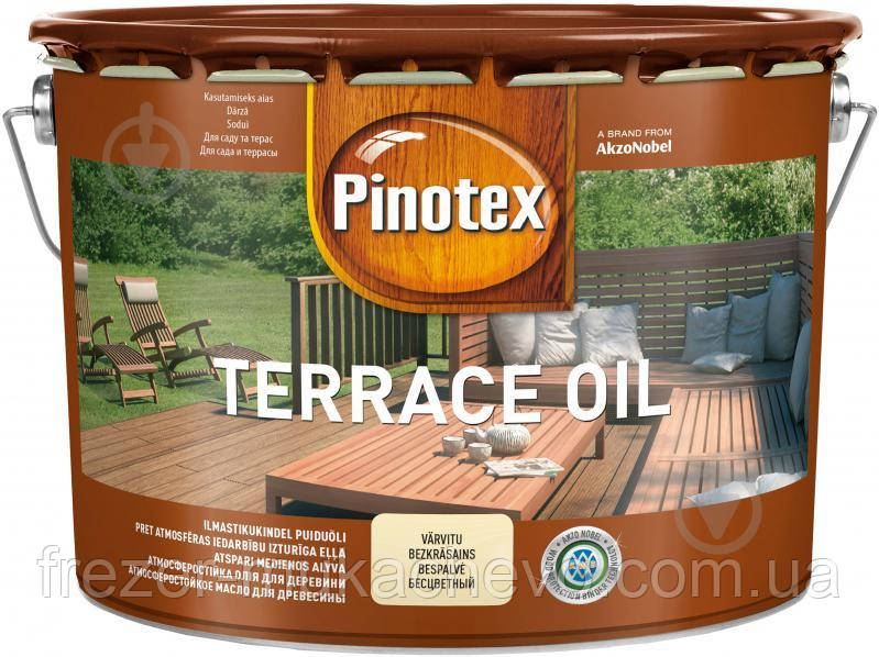 Масло PINOTEX TERRACE&WOOD OIL CLR 10л