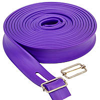 Жгут эластичный ленточный Zelart TA-3936-5 цвет фиолетовый sh