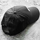 Чорна кепка бейсболка STONE ISLAND Form фіксацією на липучці розмір 54-58 унісекс, фото 5