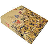 Папка-реєстратор картонна, А4, 70 мм, КРАФТ-покриття, металевий кант, фото 7