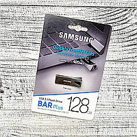 Флешка Samsung 128GB USB 3.1 Flash Drive Bar Plus (MUF-128BE4/APC) Titan Gray