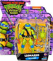 Фігурка Черепашки-ніндзя Леонардо 11,5 см Teenage Mutant Ninja Turtles Mutant Mayhem 4.5 Leonardo TMNT