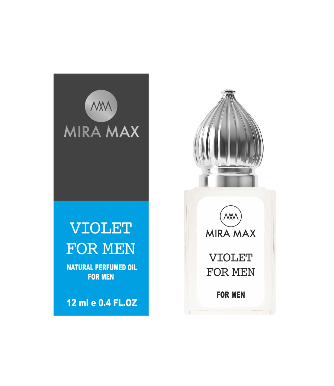 Парфумоване масло для чоловіків Mira Max VIOLET FOR MAN, 12 мл (Аромат схожий на: Lanvin Eclat D`Arpege)