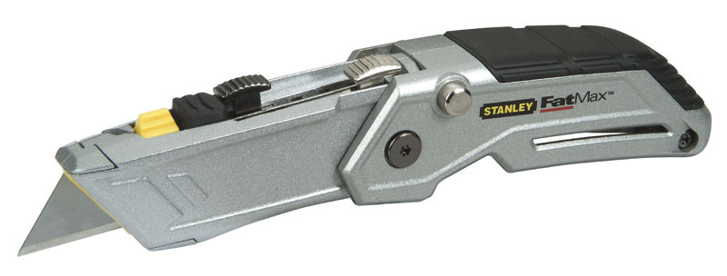 Ніж трапеція 19мм 180мм складаний з двома висувними лезами STANLEY XTHT0-10502