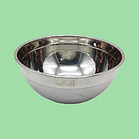 Миска кухонная из нержавеющей стали глубокая для столовой нержавейка D 30 cm H 13,5 cm 6,1 литра VarioMarket