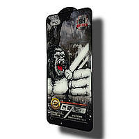 Защитное стекло DK Full Glue 3D MO King Kong для Xiaomi Redmi 10 / 10 Prime (black)