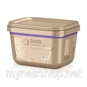 Освітлюючий порошок для волосся SCHWARZKOPF BlondMe Precision Lightener 7 тонов 350 г