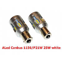 Габарит LED ALed Canbus 1156/P21W 25W white (2шт)