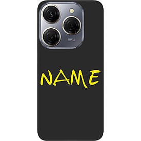 Саме чохол бампер для Tecno Spark 20 Pro (KJ6) друк на чохлі