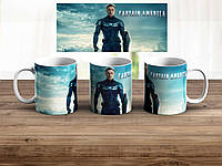 Чашка "Стив Роджерс №2" Капитан Америка: Первый Мститель / Кружка Captain America: The First Avenger
