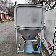 Бункер конусний, баддя неповоротна для бетону БН-2.0 (куб.м)