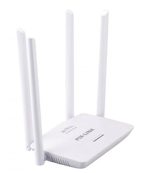 Вай-Фай роутер маршрутизатор Wi-Fi 300 Мбіт/с Pix-link LV-WR08 белого цвета роутер для дома SNM - фото 10 - id-p2186617861