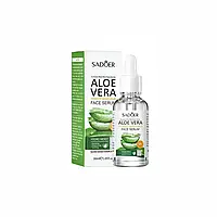 Сыроватка для лица с экстрактом алое вера Sadoer Aloe Vera Hydrate Moisturize Face Serum