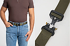 Ремінь тактичний Assaulter belt з металевою пряжкою 140 см Олива, фото 3