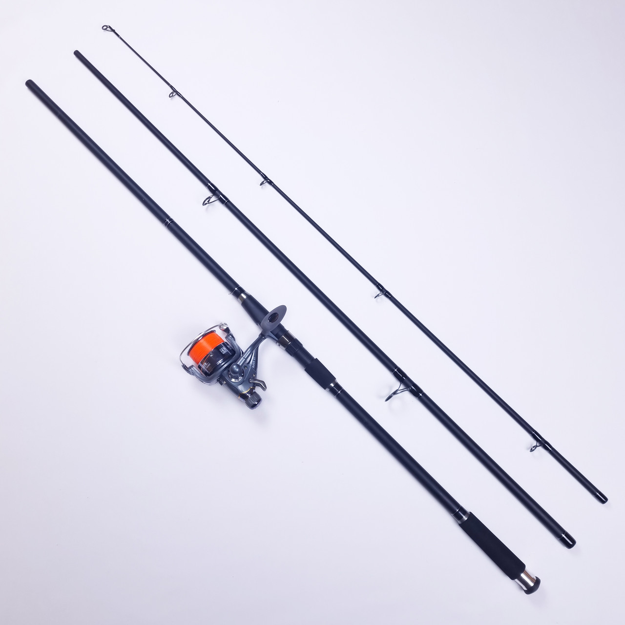 Готове коропове вудилище в зборі з котушкою карбонове Libao Classic Carp 3.6м 150г