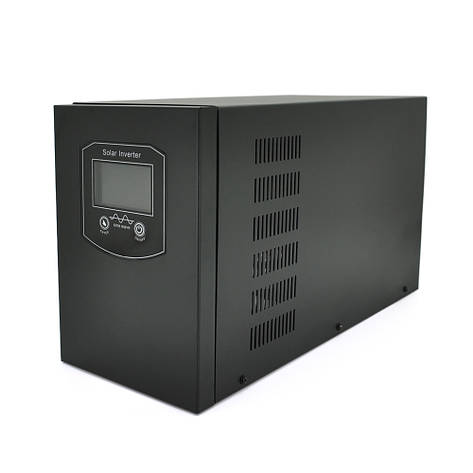 Гібридний інвертор ATON SOLAR ATS-700, 700W, 12V DC, AC 220V, 2 універсальні розетки, BOX, фото 1
