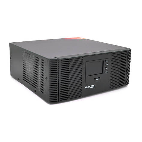 Гібридний інвертор BRAZZERS BRZ-SOLAR-1000, 1000VA/800W, 12V, ток заряда 10/20A, inverter100-290V,, фото 1