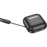 Бездротові навушники HOCO EW53 Lucky true wireless BT headset чорні, фото 6