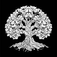 Картина "Дерево перемен" проективная картина 40х40см Сюжет3 аудионастройка от Дмитрия Карпачева, ТМ Стратег,