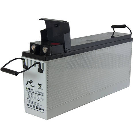 Акумуляторна батарея GEL RITAR FT12-105G, Gray Case, 12V 105.0Ah ( 508 х 111 х 236 ) Q1/24, фото 1