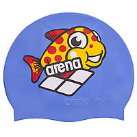 Шапочка для плавания детская ARENA MULTI JUNIOR WORLD CAP 5 AR-91388-20 цвет синий sh