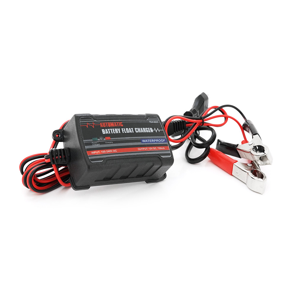 Автоматичний ЗП для акумулятора 6V/12V, Merlion TE4-023, 100-240V,0,75A, клеми (AGM/GEL/Lead)