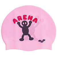 Шапочка для плавания детская ARENA KUN JUNIOR CAP AR-91552-90 цвет розовый sh