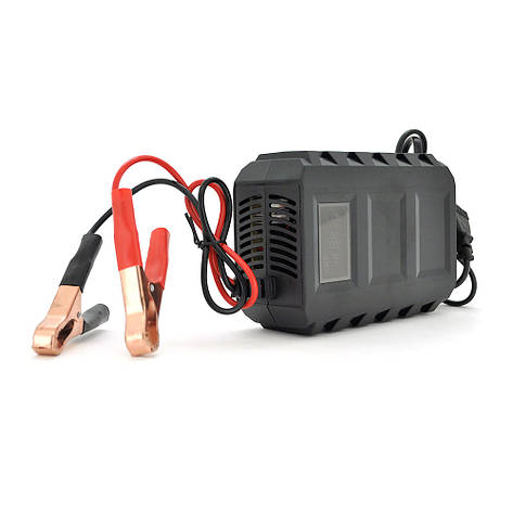 Автоматичний ЗП для акумулятора KMW 12 V, 100-260 V, 1.2 — 20 А, LCD, клеми (AGM/Gel/Lead), фото 1