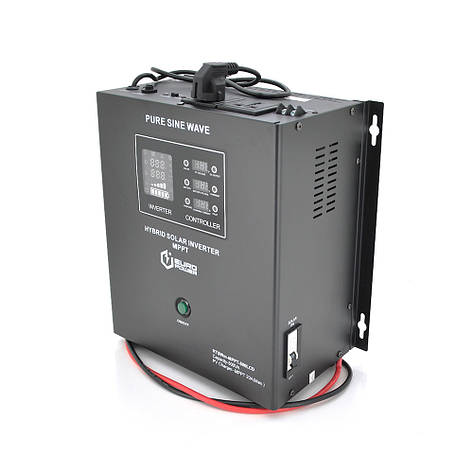 Гібридний інвертор Europower RTSWm-MPPT-500LCD, 300W, 12V, струм заряду 10A, 140-275V, MPPT (20/40А, 15-75Vdc), фото 1