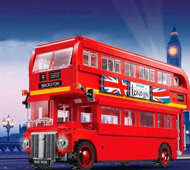 Набор детского игрушечного конструктора Лондонский автобус на 1686 деталей для мальчиков и девочек SNM - фото 1 - id-p2186620581