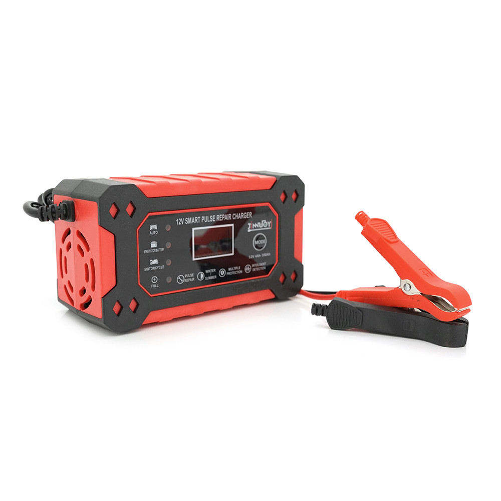 Імпульсний ЗП для акумуляторів RJTianye, 6V/12V,100-240V, 2A, LCD, клеми (AGM/GEL, Lead)