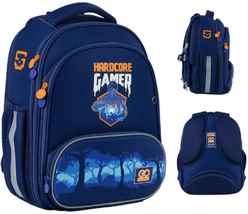 Ранець каркасний "GoPack" Education Game On 2від.,3карм. №GO24-597M-5(8)