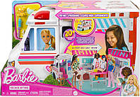 Игровой набор Barbie You can be Спасательный центр машина скорой помощи Барби HKT79 оригинал