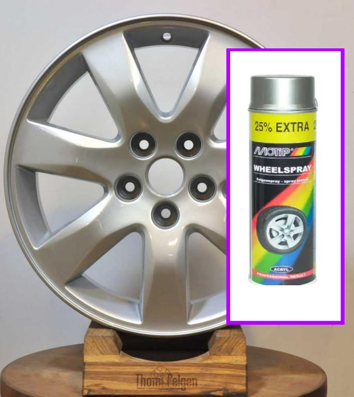 Фарба (емаль) для дисків Motip Wheelspray, 500 мл Аерозоль