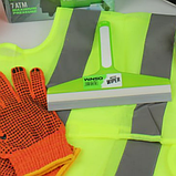 Сумка тих. допомоги Набір автомобіліста технічної допомоги з компресором 8 предмет, фото 5