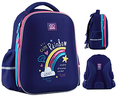 Ранець каркасний "GoPack" Education Cute Rainbow 2від.,2карм. №GO24-165M-1(6)