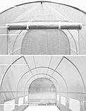 Садова теплиця (парник) 2,5x4x2 м Focus Garden Польща біла (2 дверей), фото 7