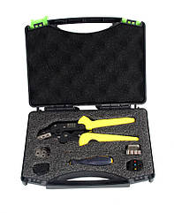 Кліщі для обтиску роз'ємів з матрицями, набір з 5 шт Bass Polska 6359