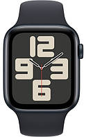 Apple Watch SE 2 GPS 44mm Midnight Aluminium with Midnight Sport Band M/L MRE93 UA